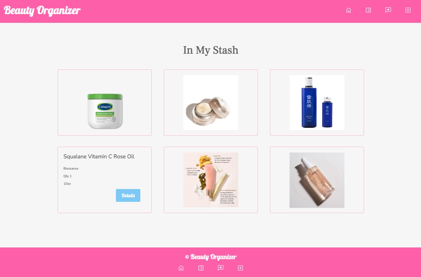 Beauty Organizer